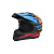 Desment Шлем кроссовый Raptor Black-Blue-Orange graphic в Самаре