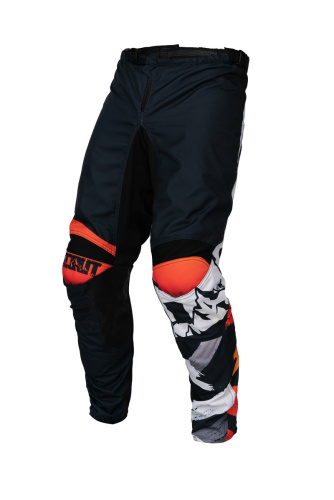 Scout Штаны кроссовые Abstraction Black/Orange в Самаре