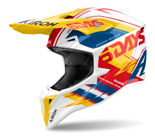 Airoh Мотошлем Wraaap Sixdays Spain 2024 Glossy в Самаре
