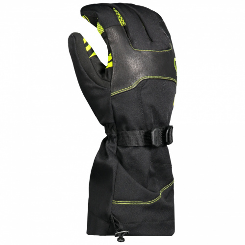 Scott Перчатки Cubrick Black/Lime-green в Самаре