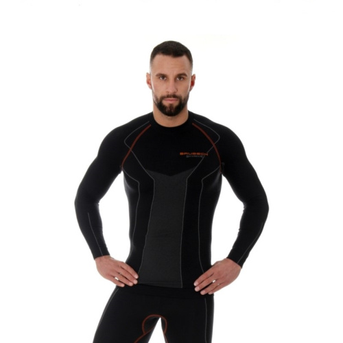 Brubeck Футболка мужская Thermo Protect черный в Самаре