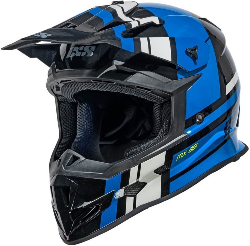 IXS Мотошлем iXS361 2.3 Черно-синий в Самаре