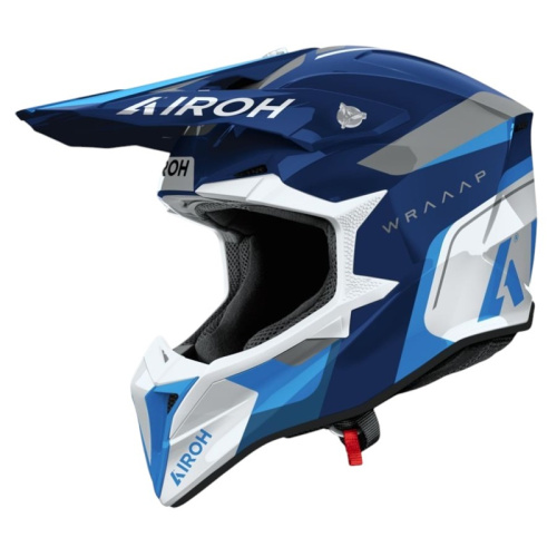 Airoh Шлем Wraaap Conquer Blue Gloss в Самаре