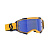 Scott Очки кроссовые Fury dark yellow/dark blue/blue chrome works в Самаре
