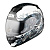 IXS Мотошлем HX 215 Curl Черный/Белый в Самаре