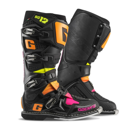 Gaerne Мотоботы SG-12 Black/Orange/Pink в Самаре