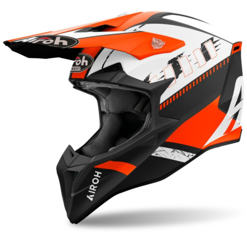 Airoh Мотошлем Wraaap Feel Orange Matt в Самаре