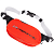 Dragonfly Гермосумка поясная DF Wallet 2л Red-Black в Самаре