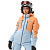Dragonfly Куртка горнолыжная утепленная Gravity Woman 2025 Mock Orange-Light Blue в Самаре