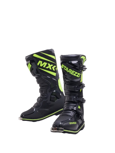 Starezzi Мотоботы Roma Black Fluo Yellow в Самаре